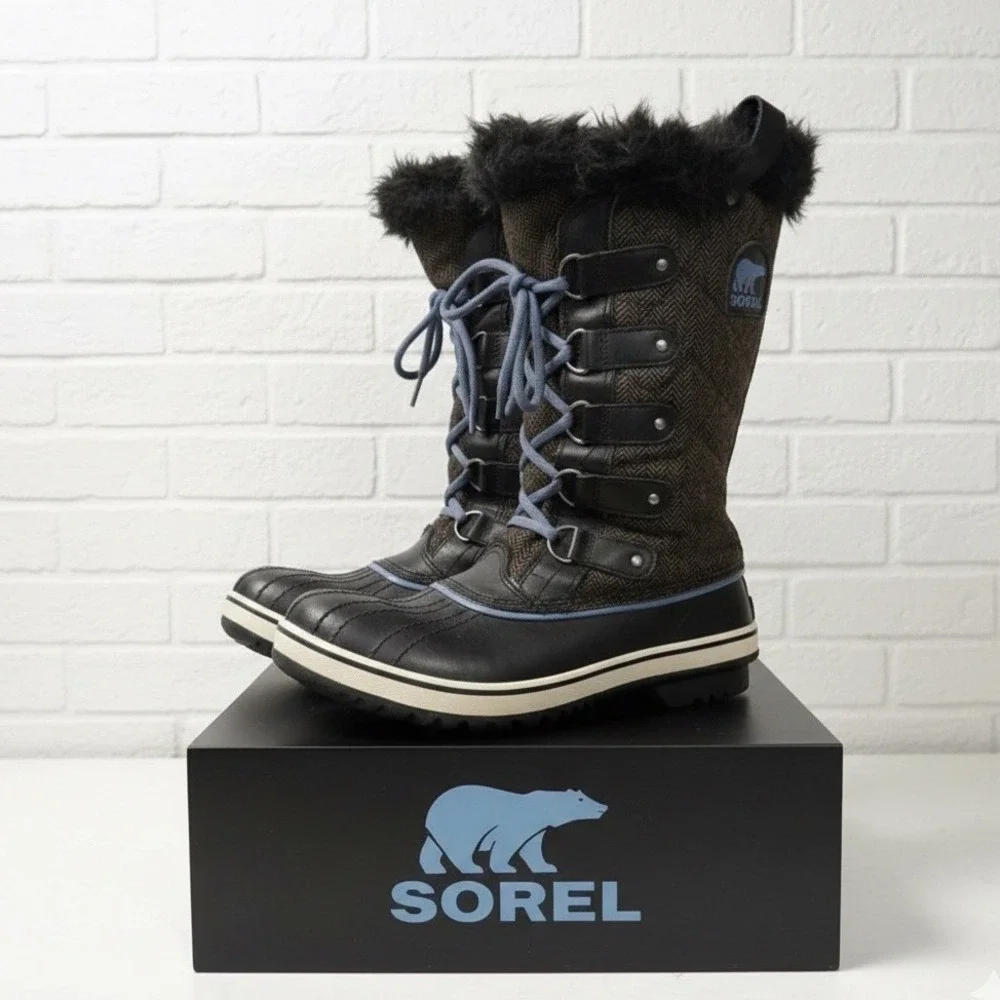 🔥Sorel Tofino💙 Size 10‎ Insulated Lace Up Winter/snow Boots  Waterproof